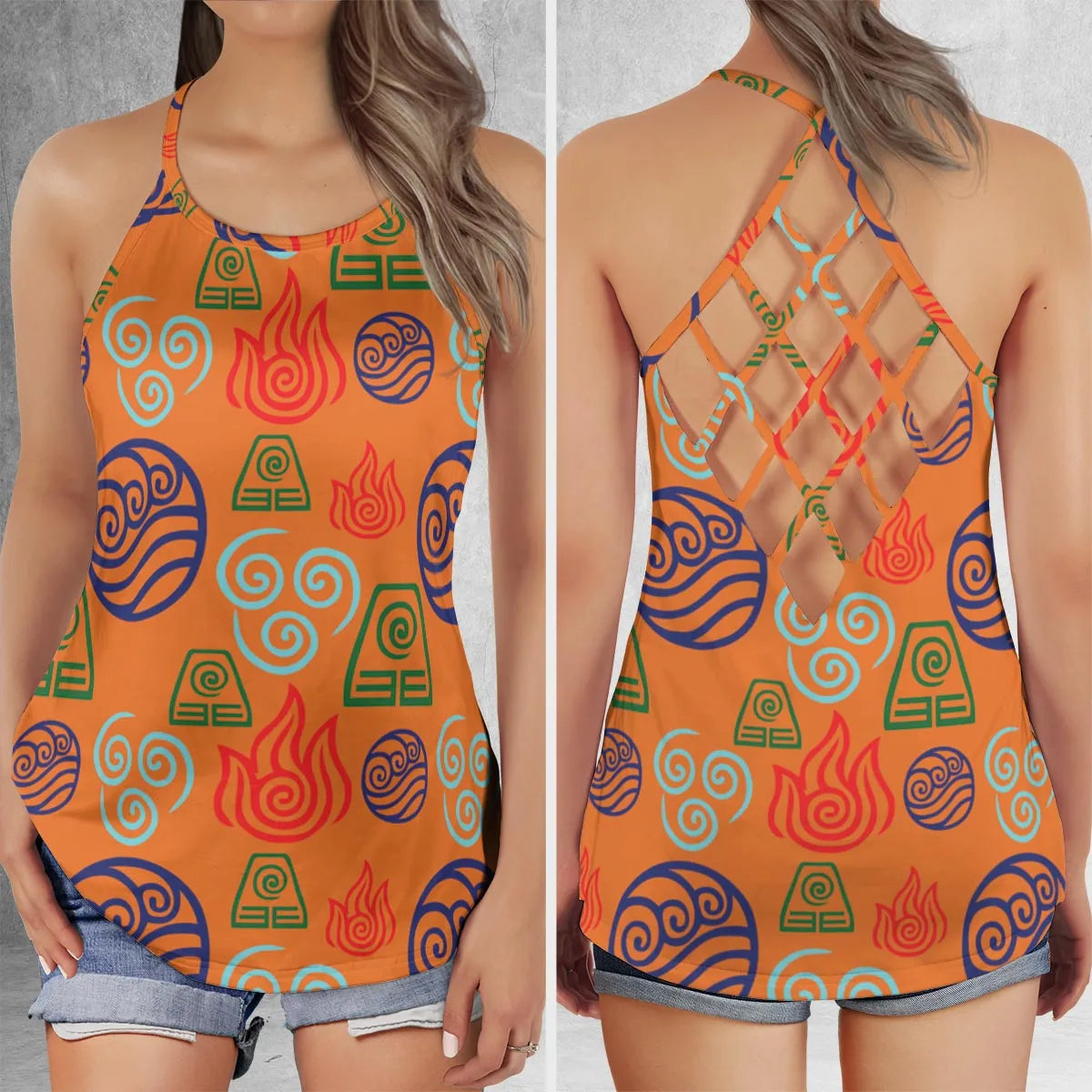 Criss Cross Tank Top - 31ZPRKN3