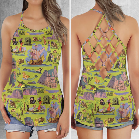Criss Cross Tank Top - Q9DJWJNX -  - 1