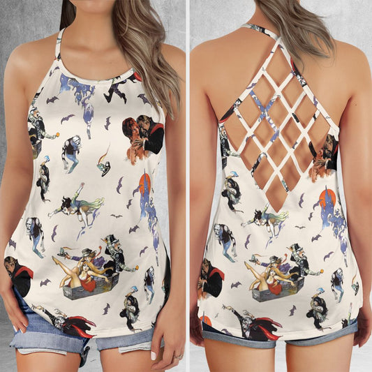 Criss Cross Tank Top - JCQVXG3J -  - 1