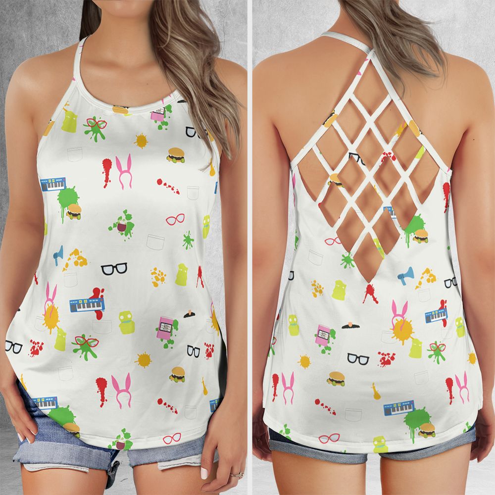 Criss Cross Tank Top - ZVJB6T71 -  - 1
