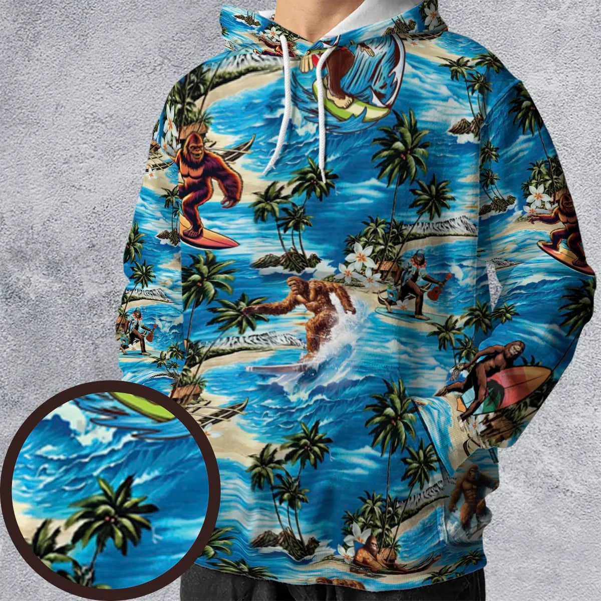 All-over Print Hoodie - N3HZME97