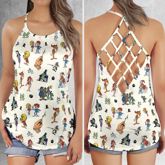 Criss Cross Tank Top - ZT7UQXDV