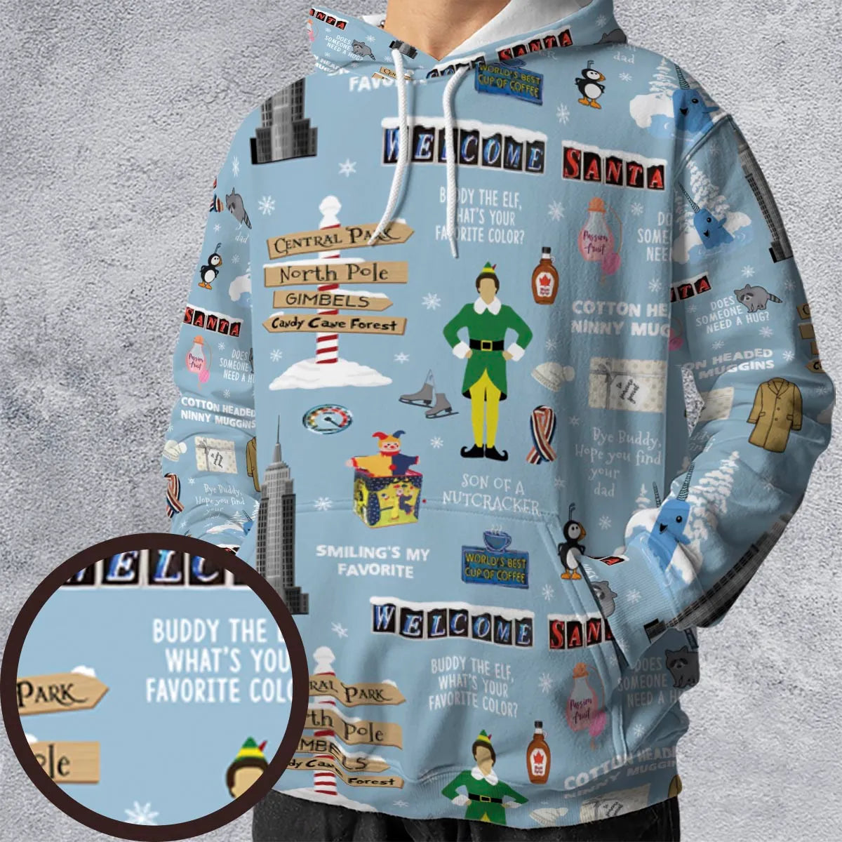 All-over Print Hoodie - MW7BUA3B