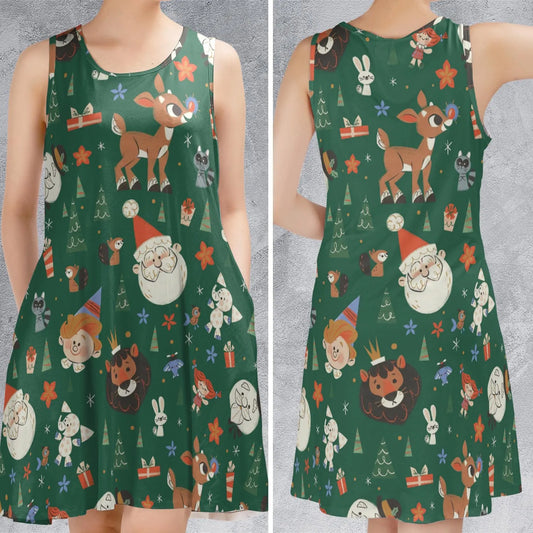 Sleeveless Dress - BAWF3HQD