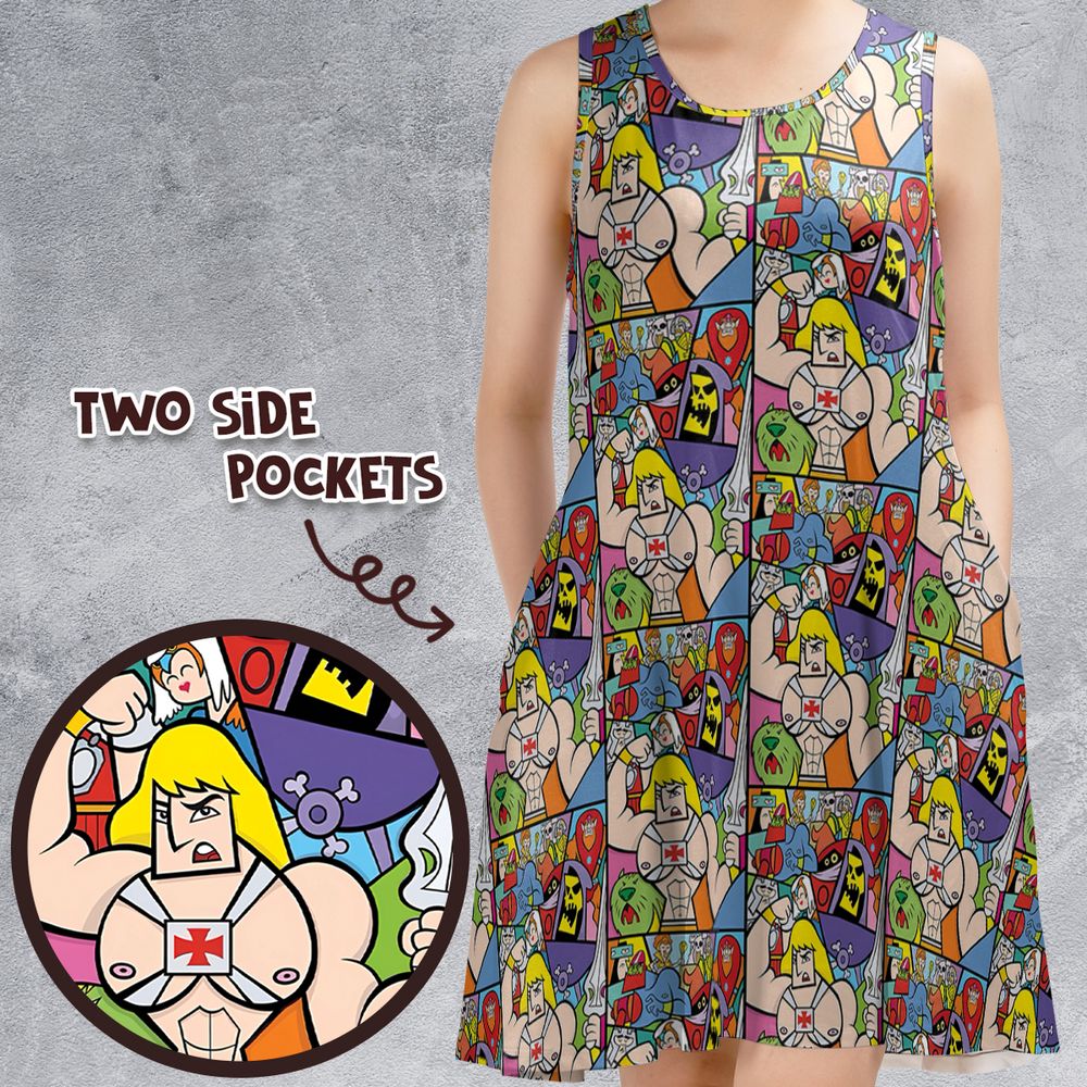 Sleeveless Dress - T7TGWM1N -  - 1