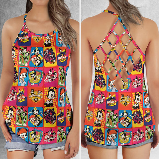 Criss Cross Tank Top - 9S6UG6X4 -  - 1