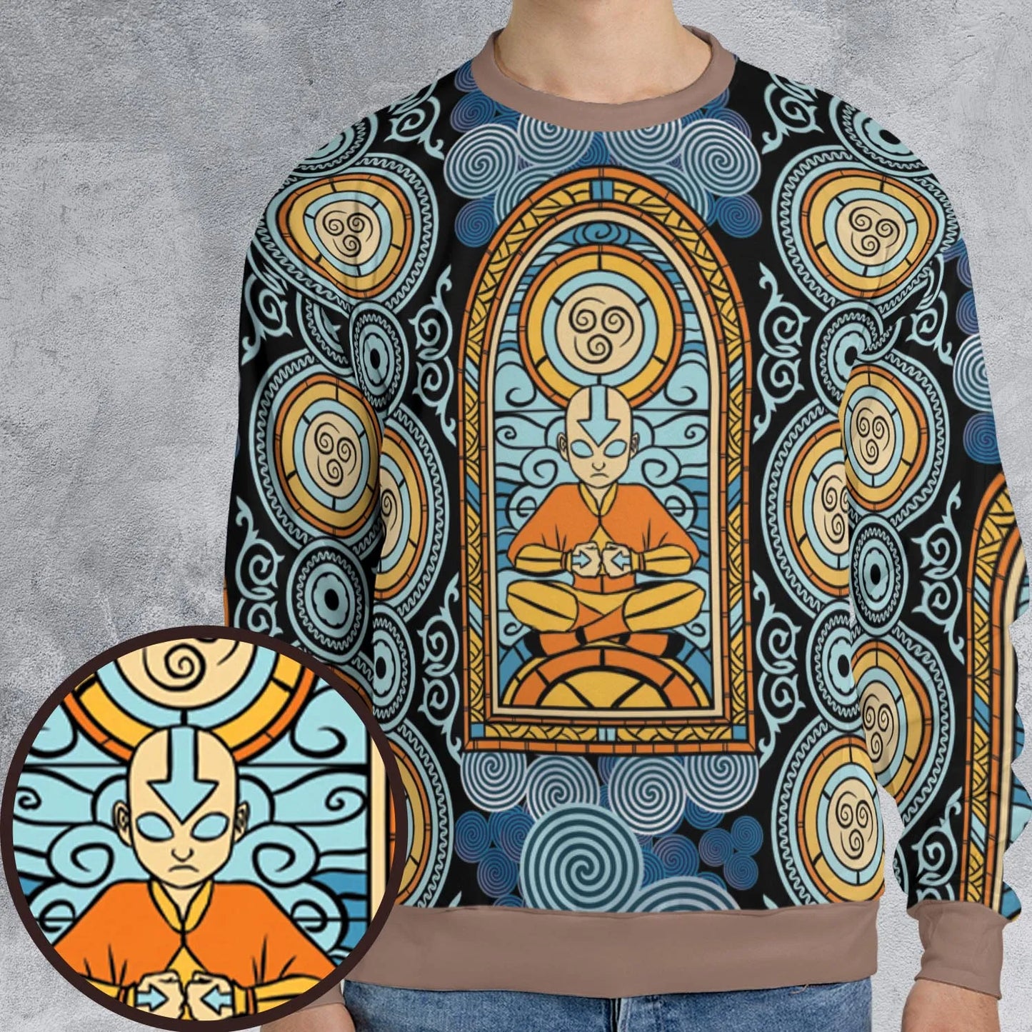 All-over Print Sweatshirt - GZMBT77R