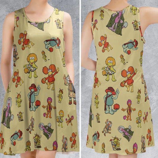 Sleeveless Dress - BNCZSXAJ