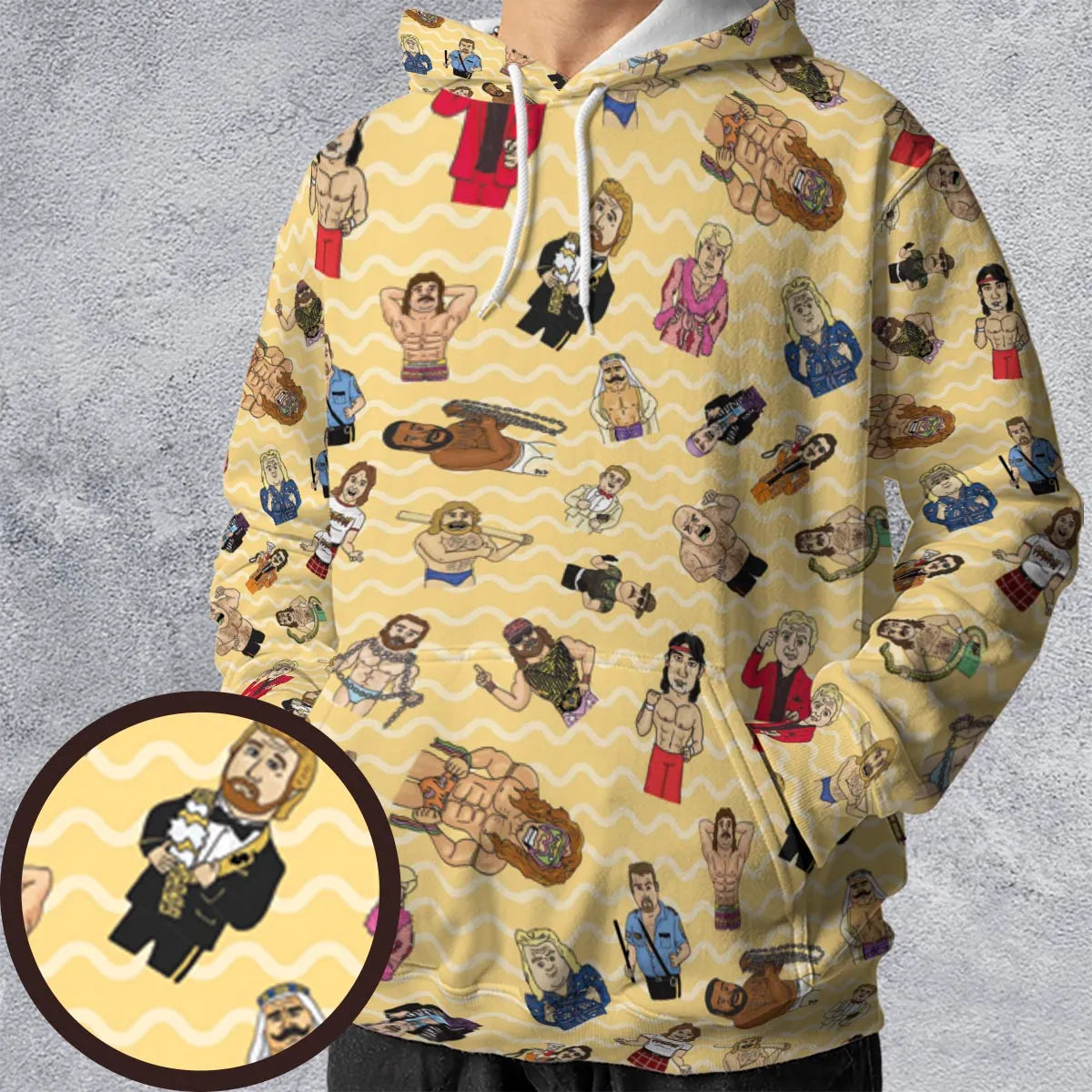 All-over Print Hoodie - 7KV3WMDM