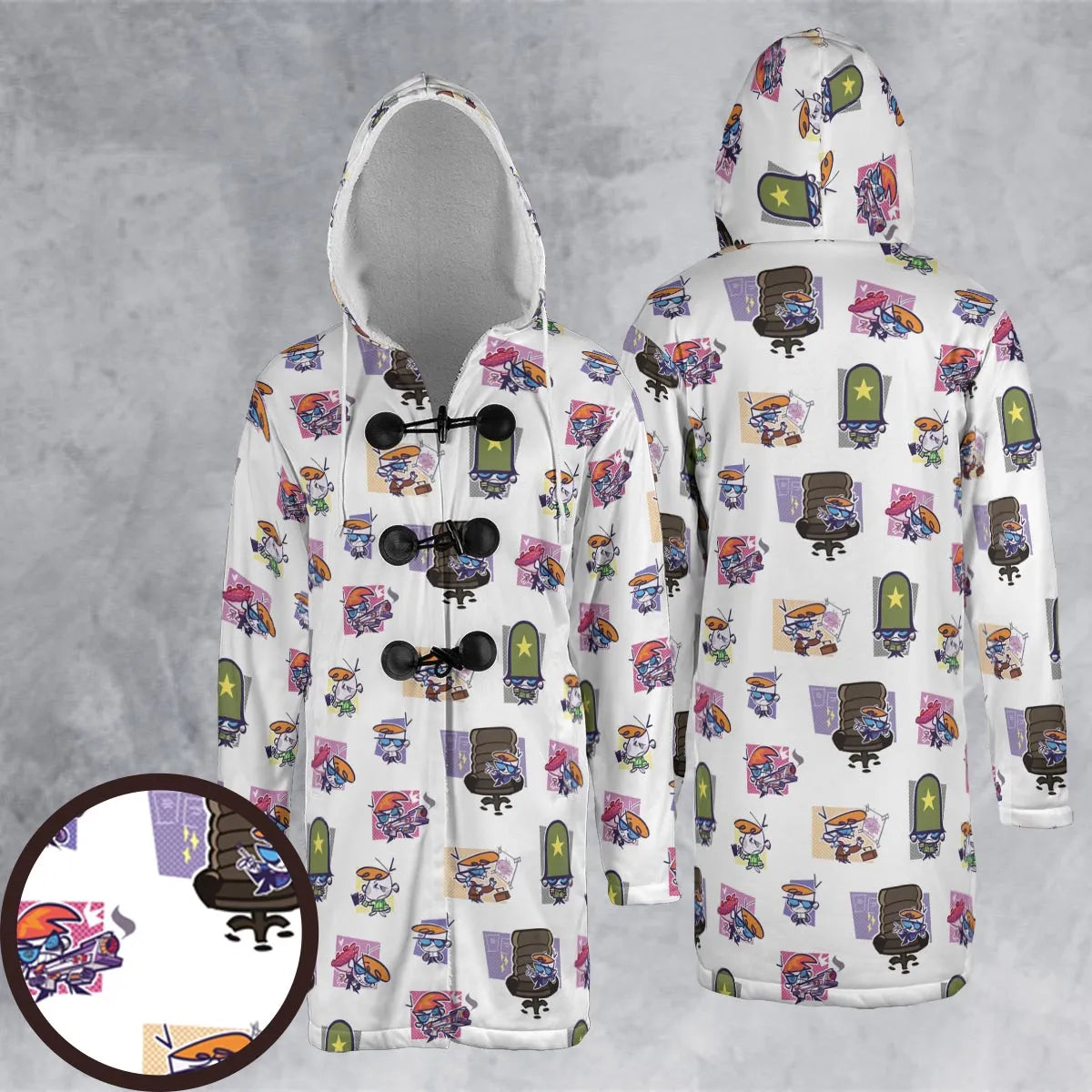 Hooded Cloak Coat - F163B97S