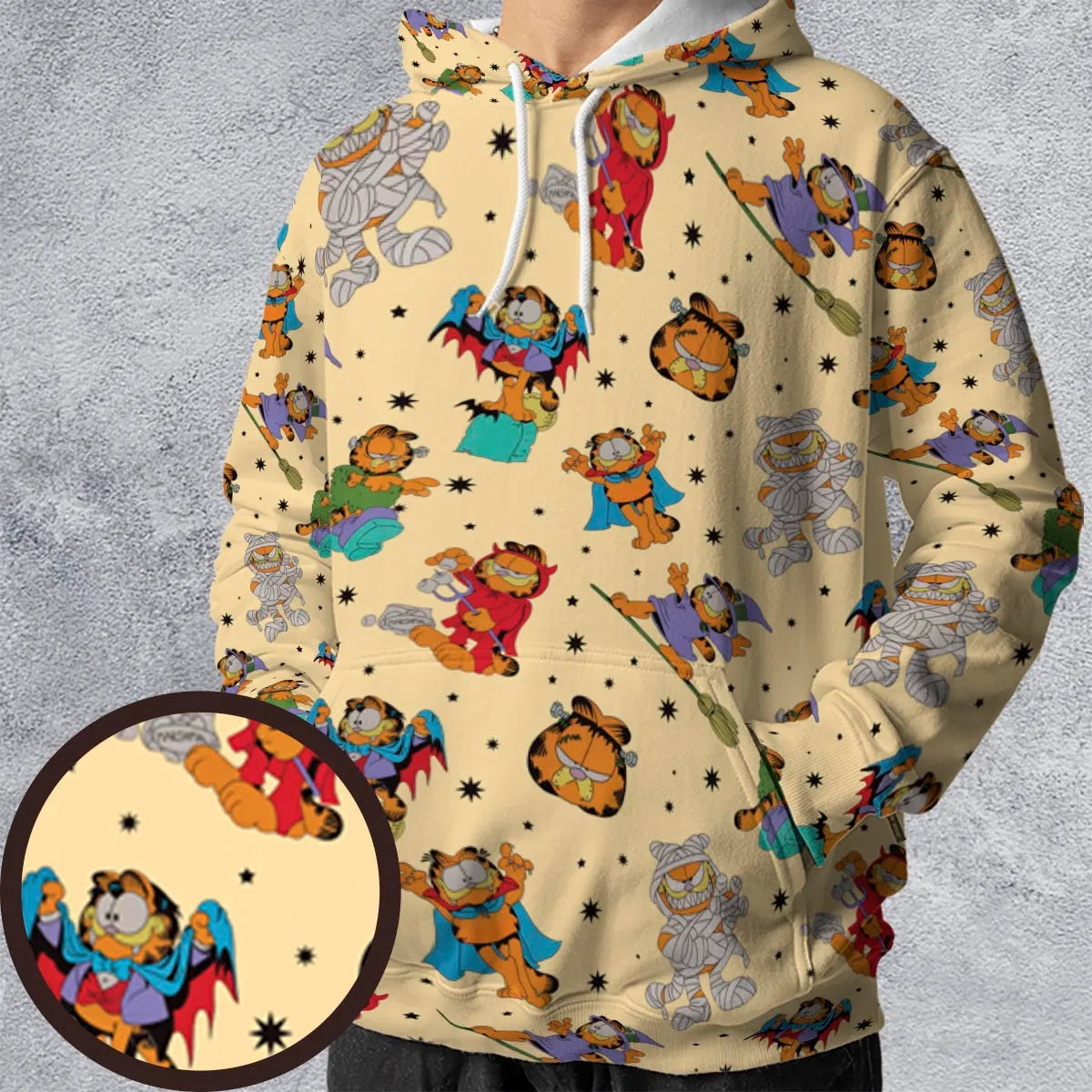 All-over Print Hoodie - 55XS6MHB