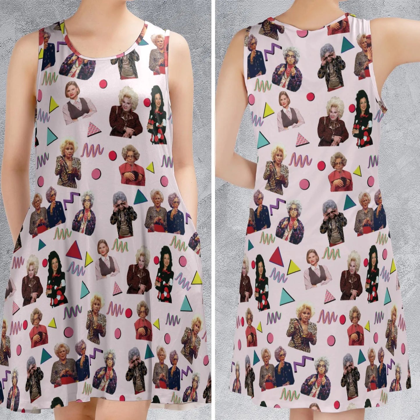 Sleeveless Dress - ZAZMRAR3