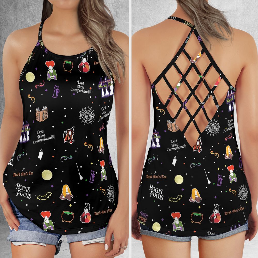 Criss Cross Tank Top - UAT7AHLC -  - 1
