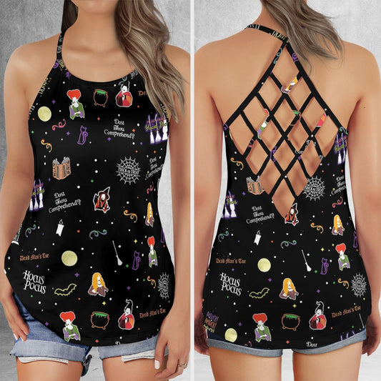 Criss Cross Tank Top - UAT7AHLC -  - 1