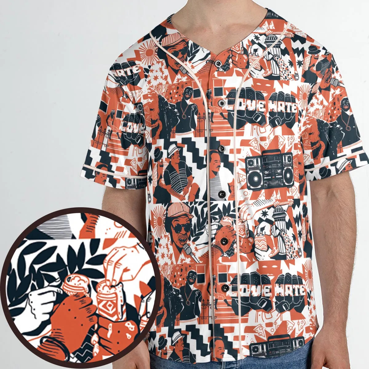 Unisex Baseball Jersey - 76VVYRWF
