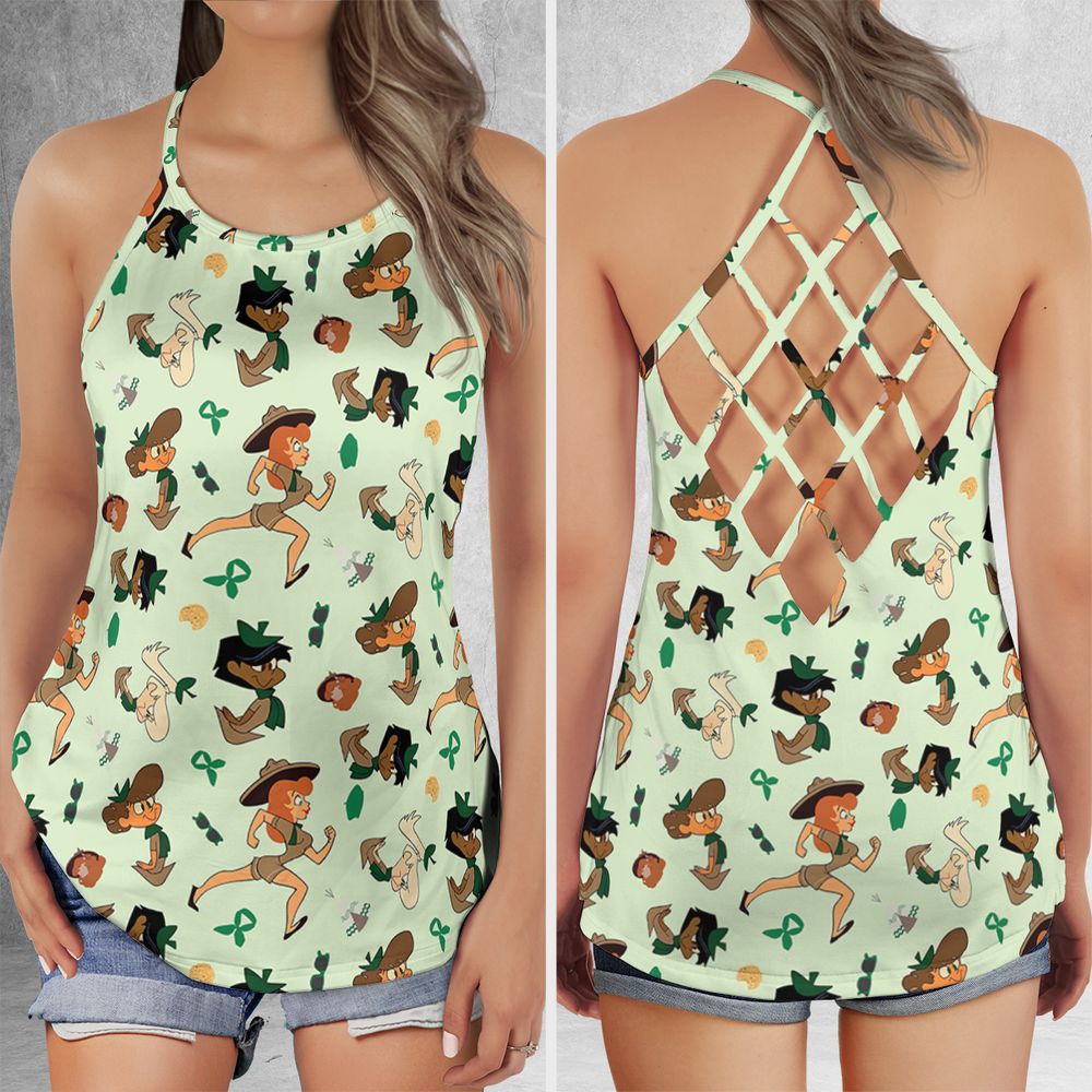 Criss Cross Tank Top - E4MYY11Q -  - 1
