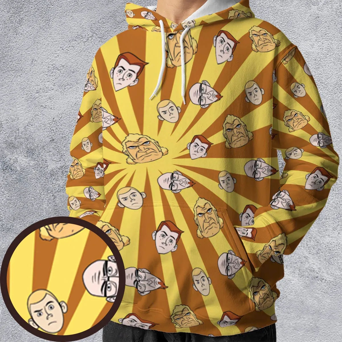 All-over Print Hoodie - KUSNRY4E
