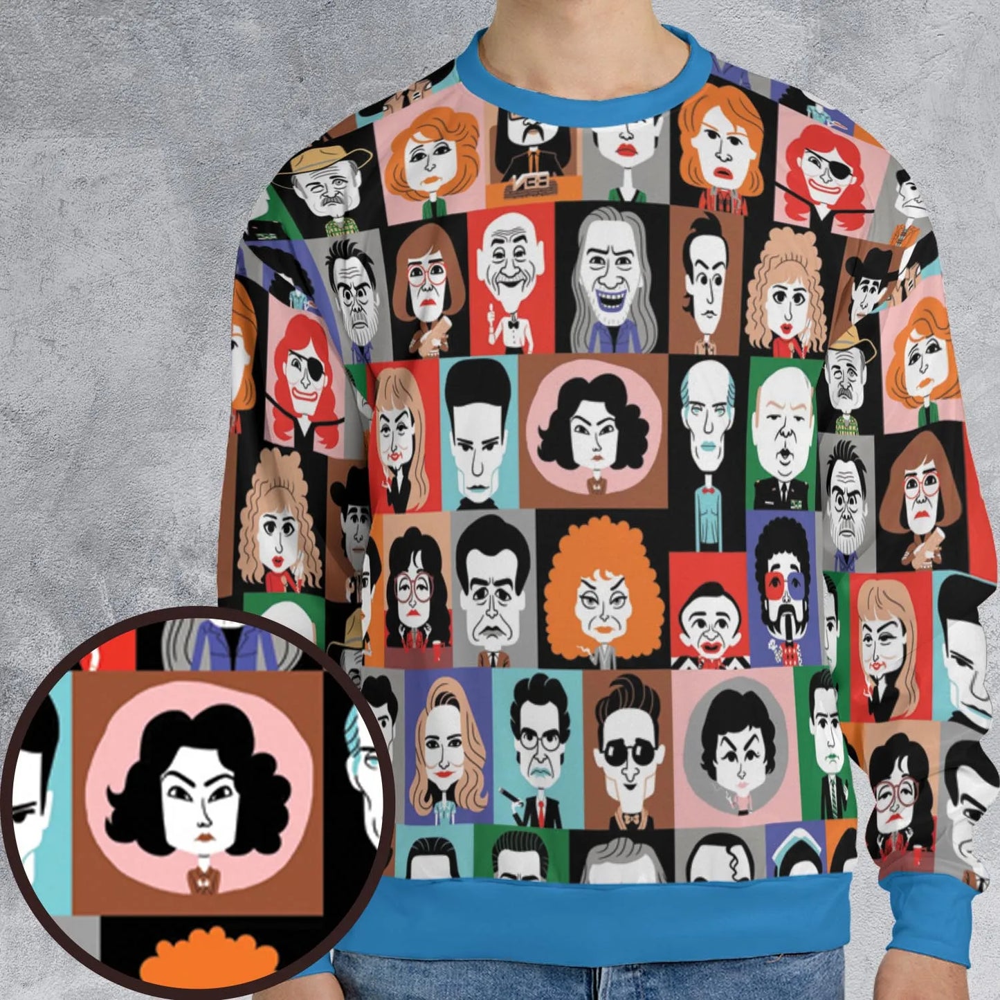 All-over Print Sweatshirt - GLMNBXFN