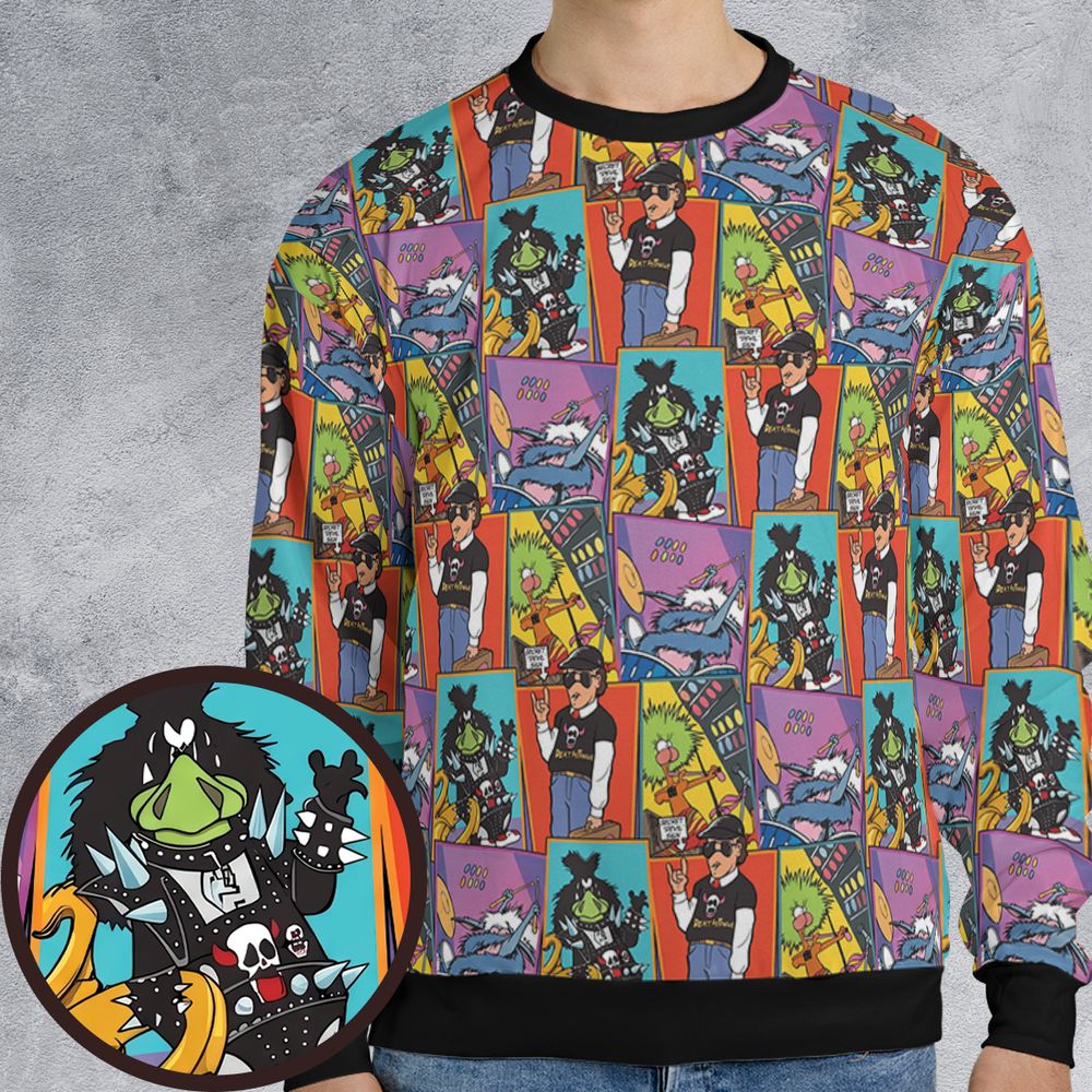 All-over Print Sweatshirt - 9VBR7JGS -  - 1