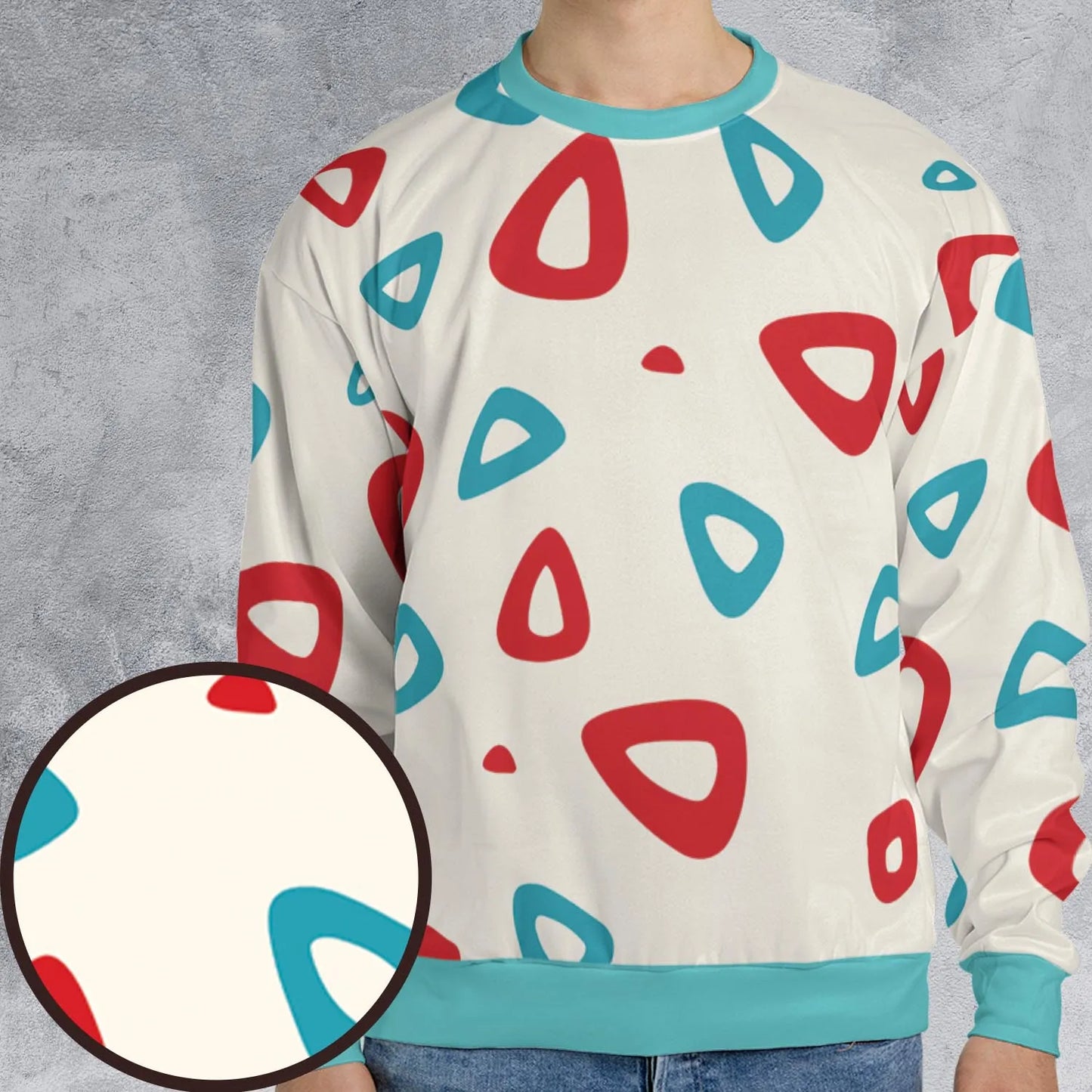 All-over Print Sweatshirt - GS5QKWBN