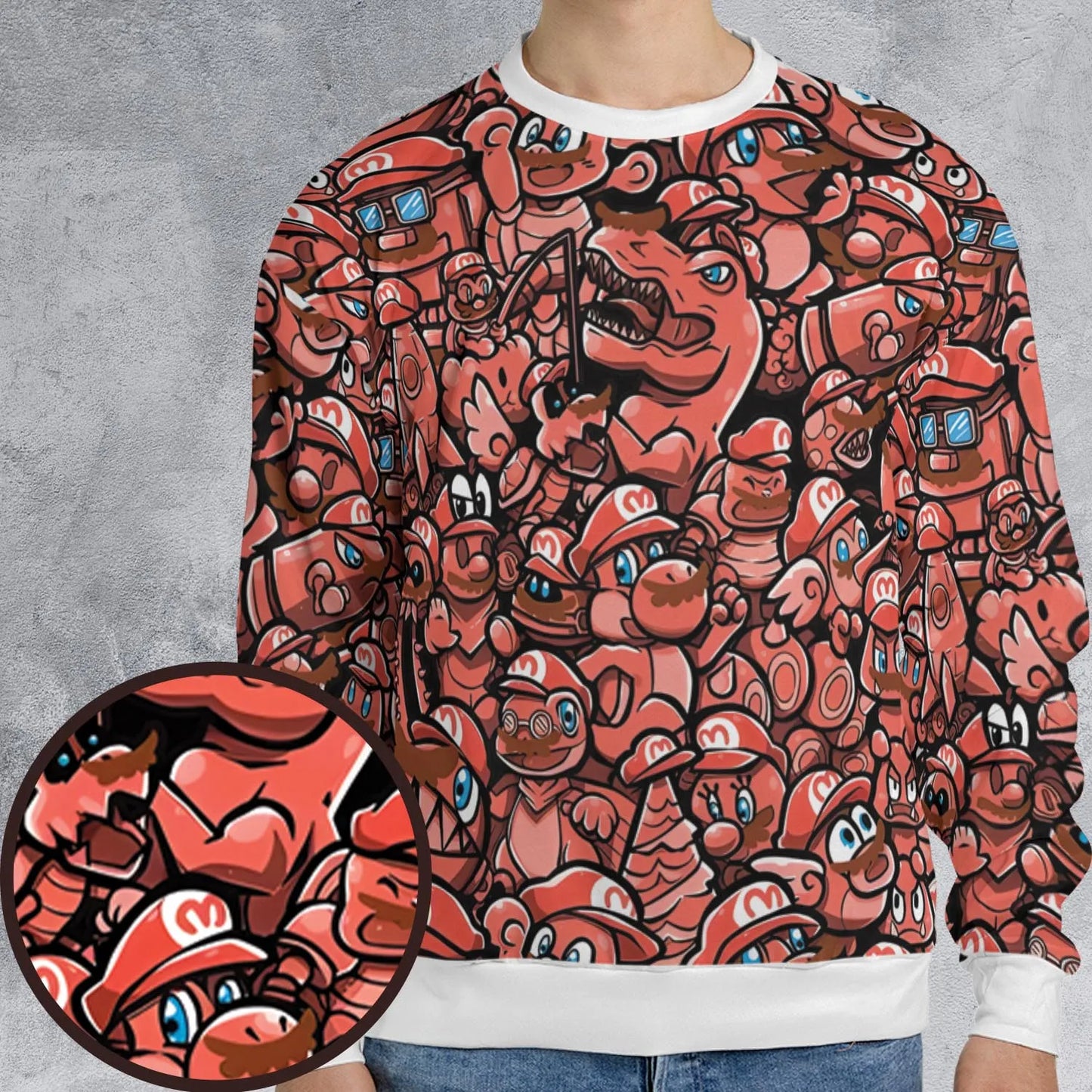 All-over Print Sweatshirt - N2UQ2UBN