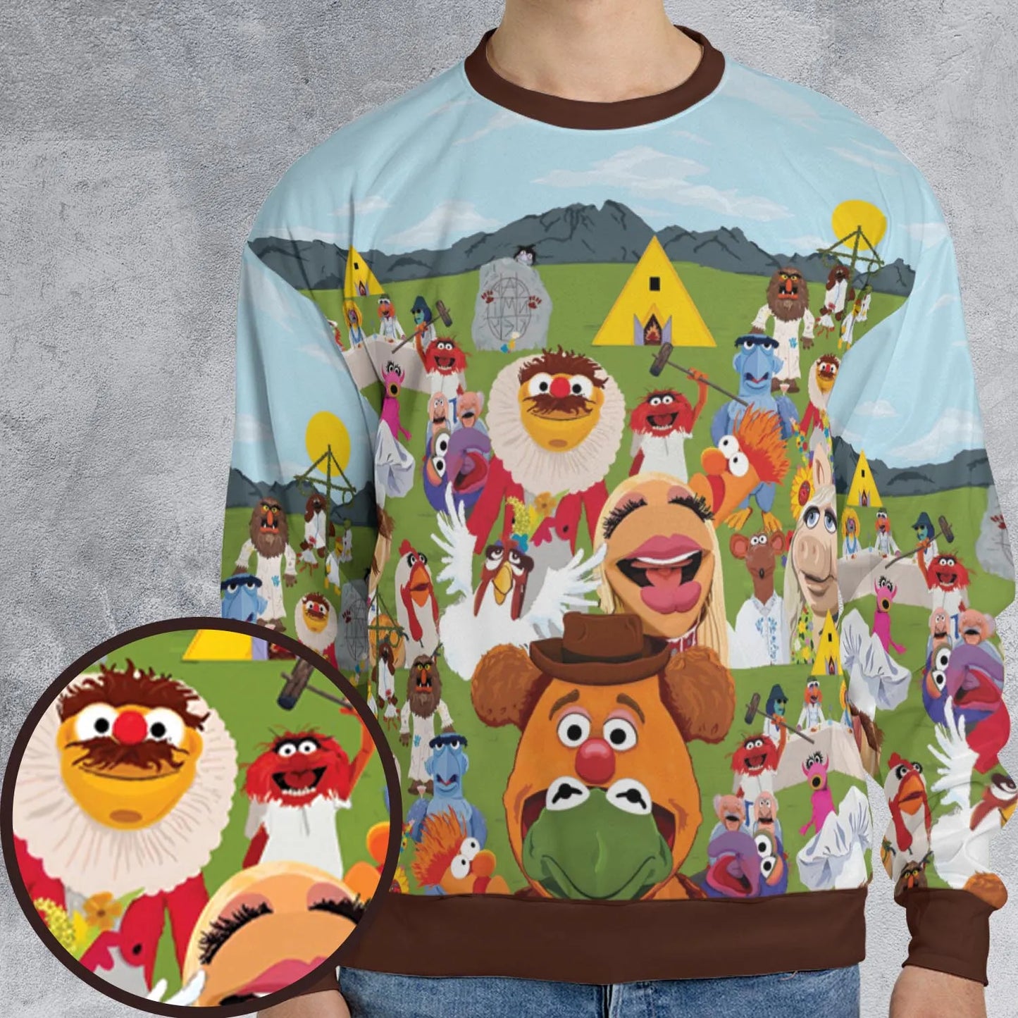 All-over Print Sweatshirt - G1R19BWS
