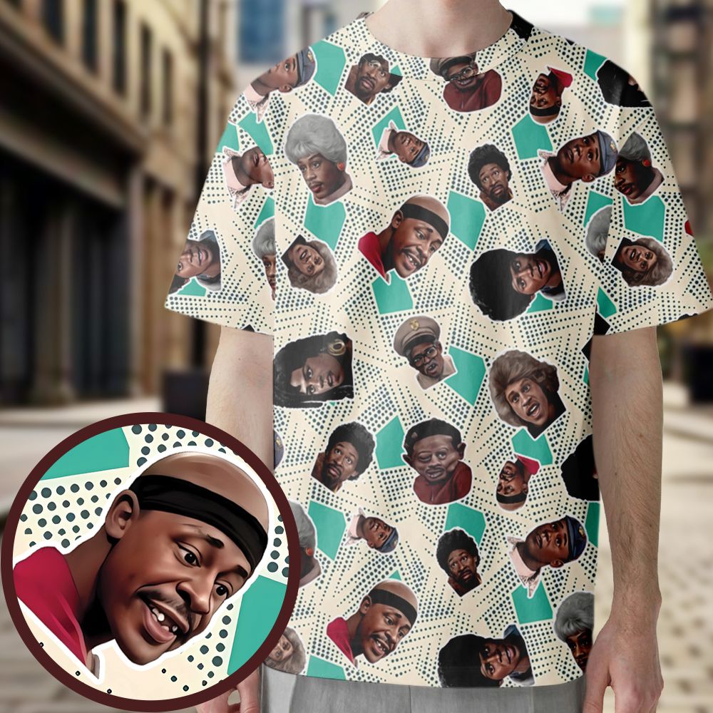 All-Over Print Unisex T-Shirt - 8PTL28EC -  - 1