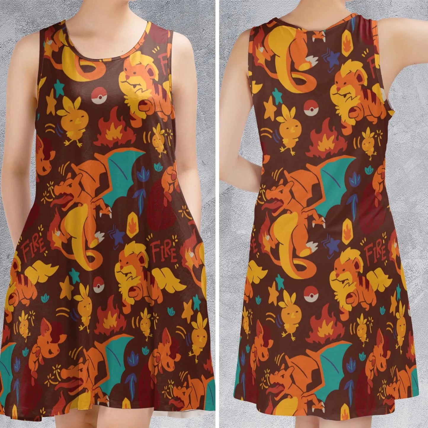 Sleeveless Dress - 5YZ7K5PV