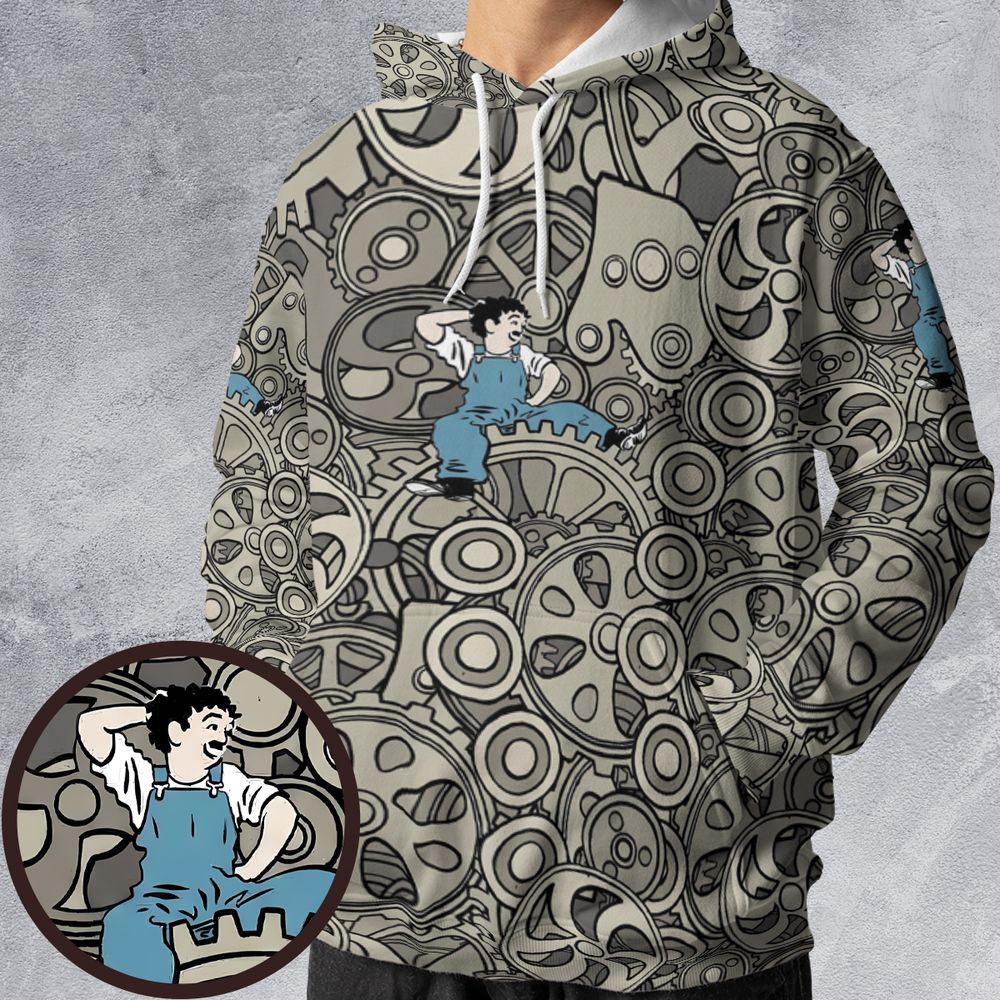 All-over Print Hoodie -  - 1