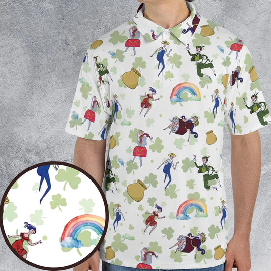 AOP Men/Women Polo Shirt - 9PHU1CX9