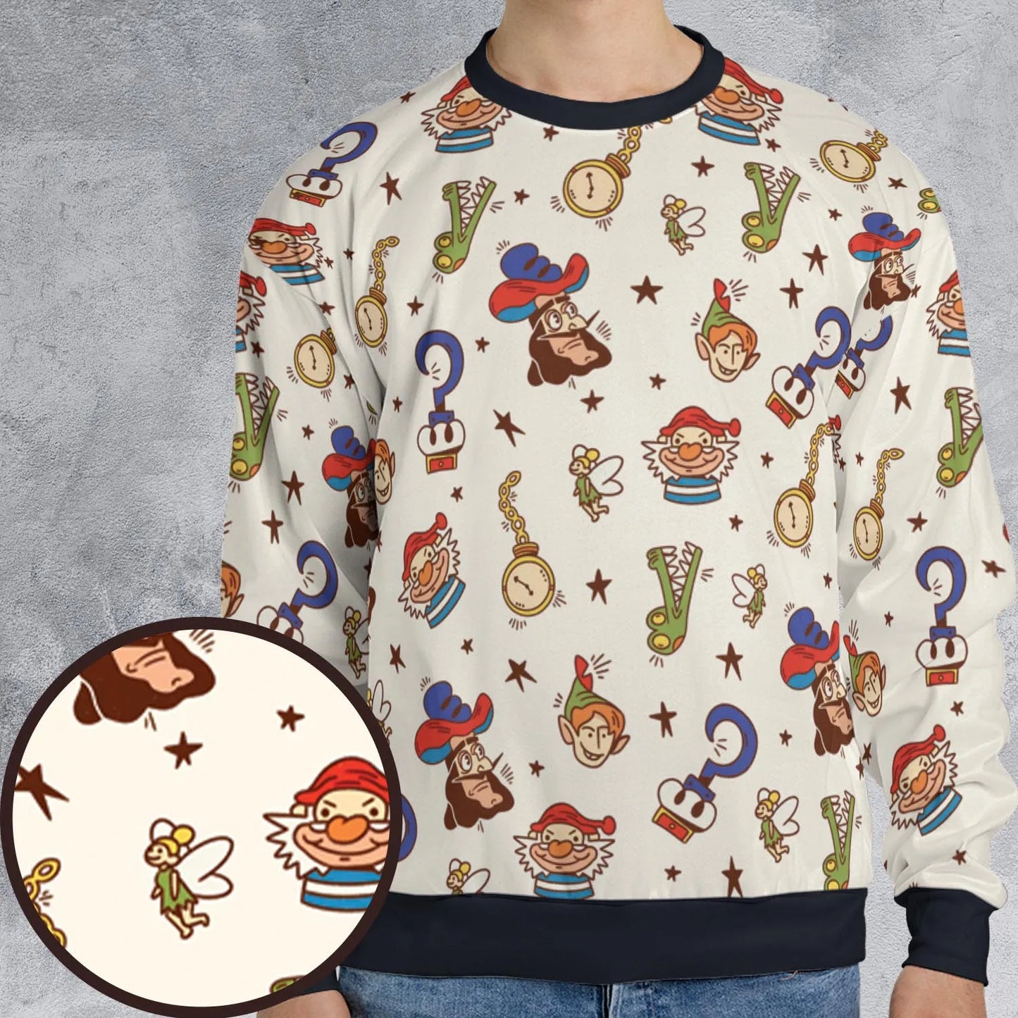 All-over Print Sweatshirt - 76AJ19U7