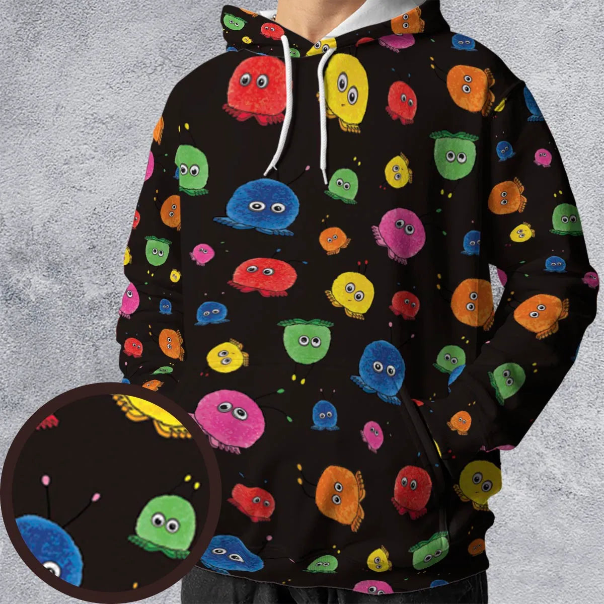 All-over Print Hoodie - Y9U7BXWN