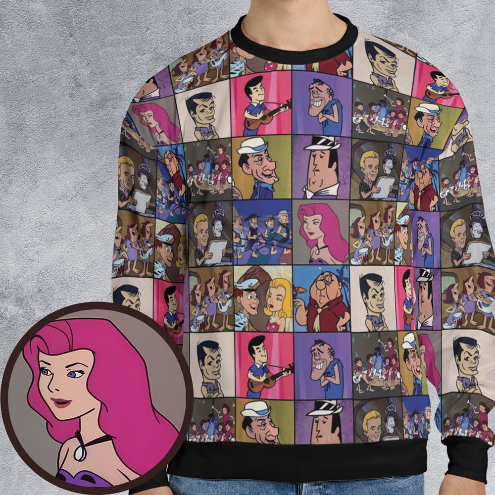 All-over Print Sweatshirt - DZH3QW58 -  - 1