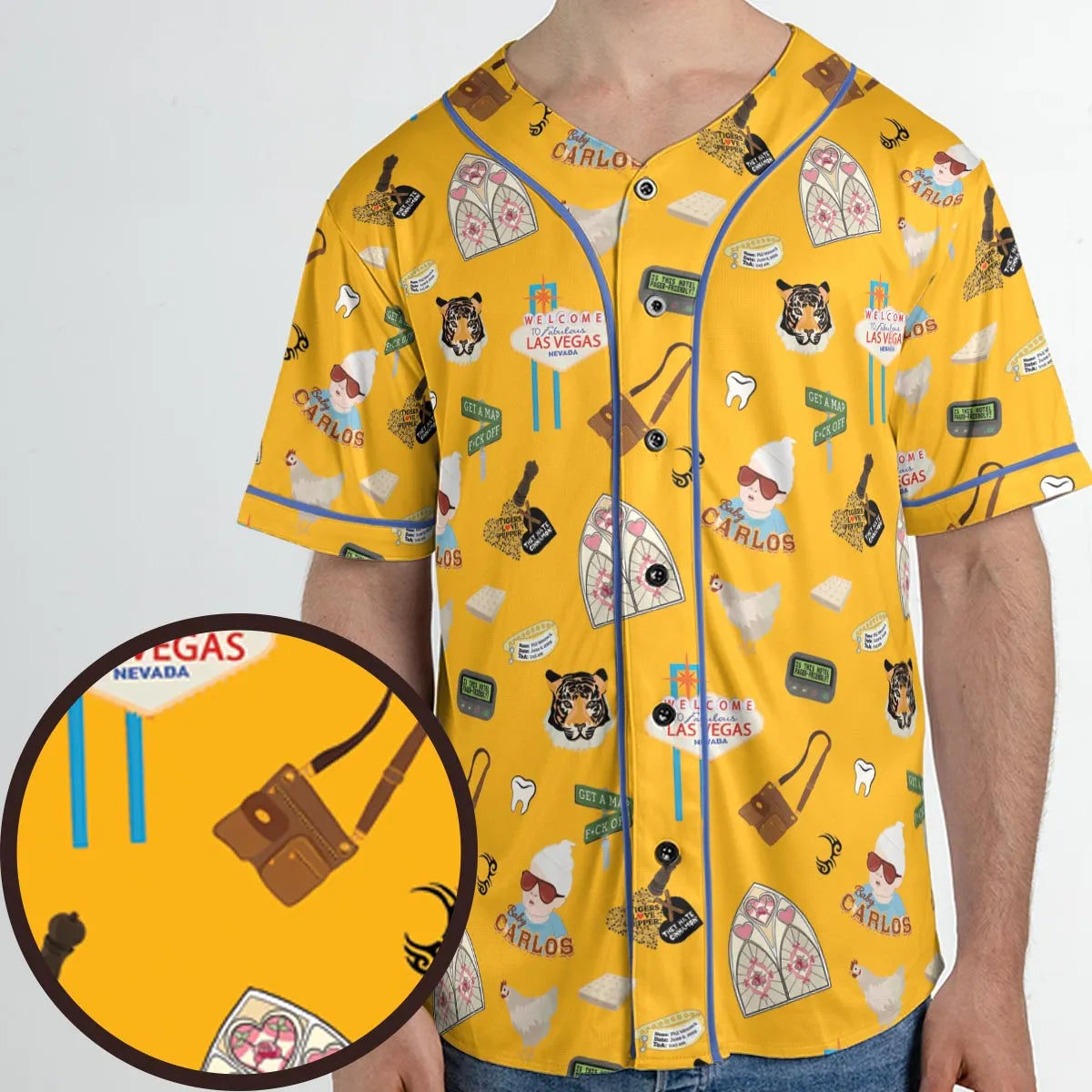 Unisex Baseball Jersey - GNPQA31W