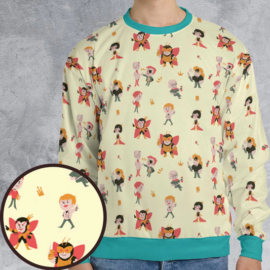 All-over Print Sweatshirt - DR6KMGWM