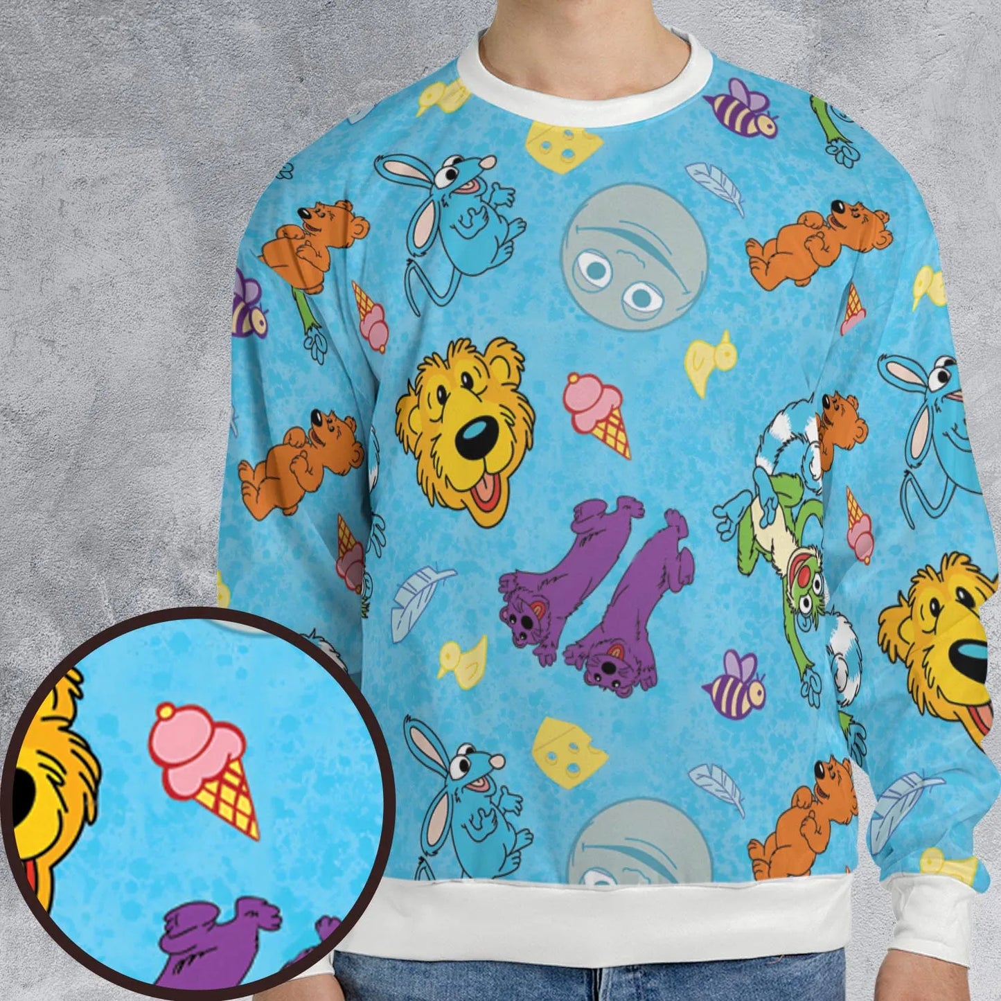 All-over Print Sweatshirt - 828PMU4J
