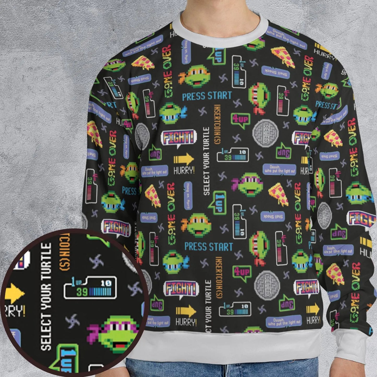 All-over Print Sweatshirt - 4JR4XJ8B
