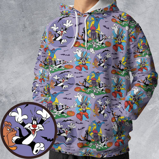 All-over Print Hoodie - 988XZWWQ -  - 1