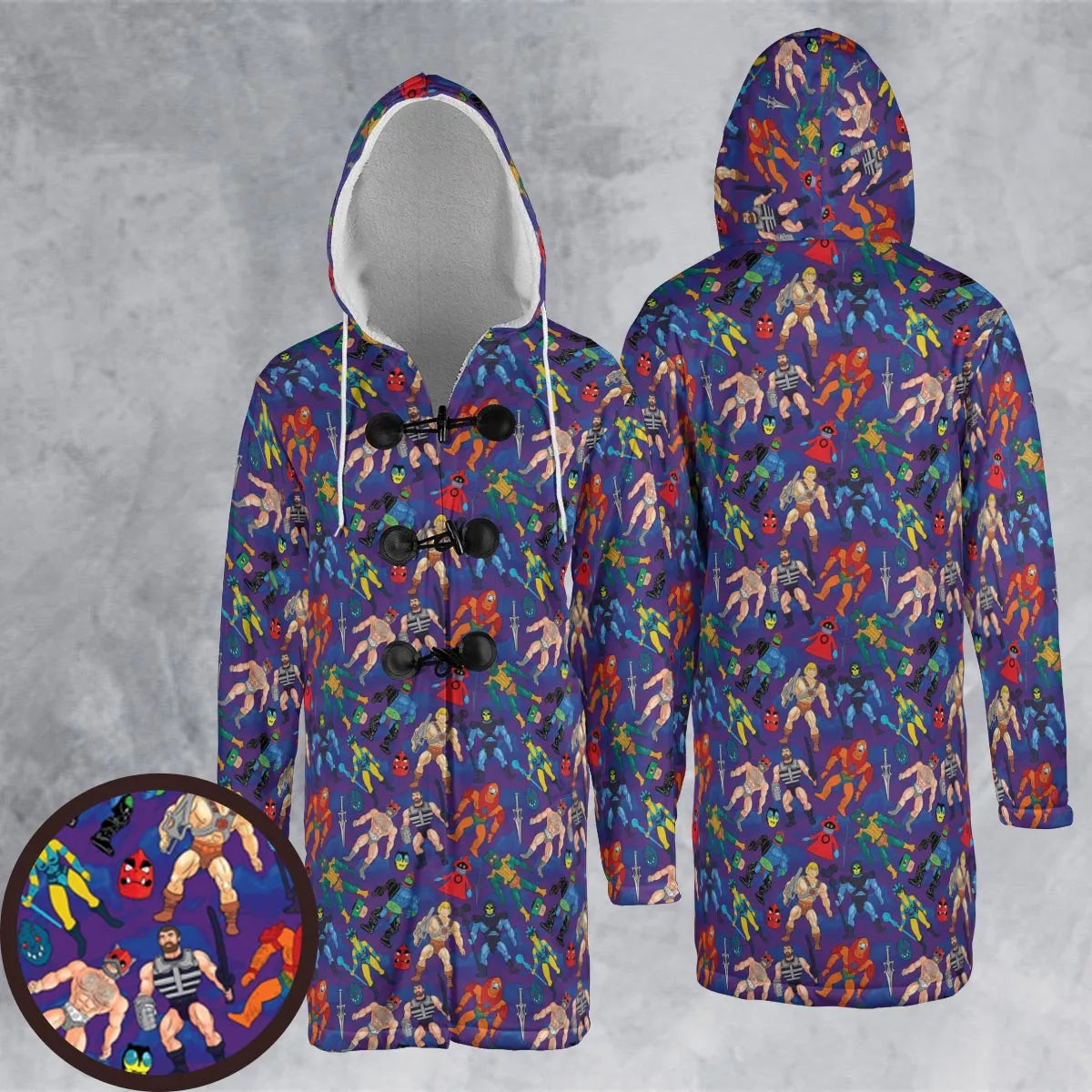 Hooded Cloak Coat - Z62Y644H