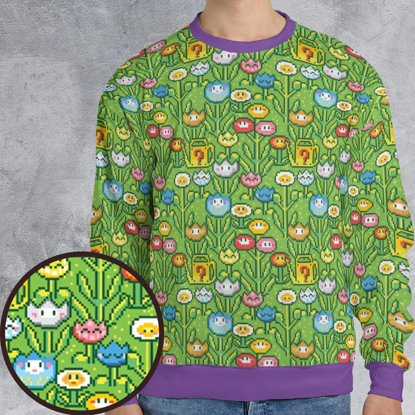 All-over Print Sweatshirt - T6CMPEQ3