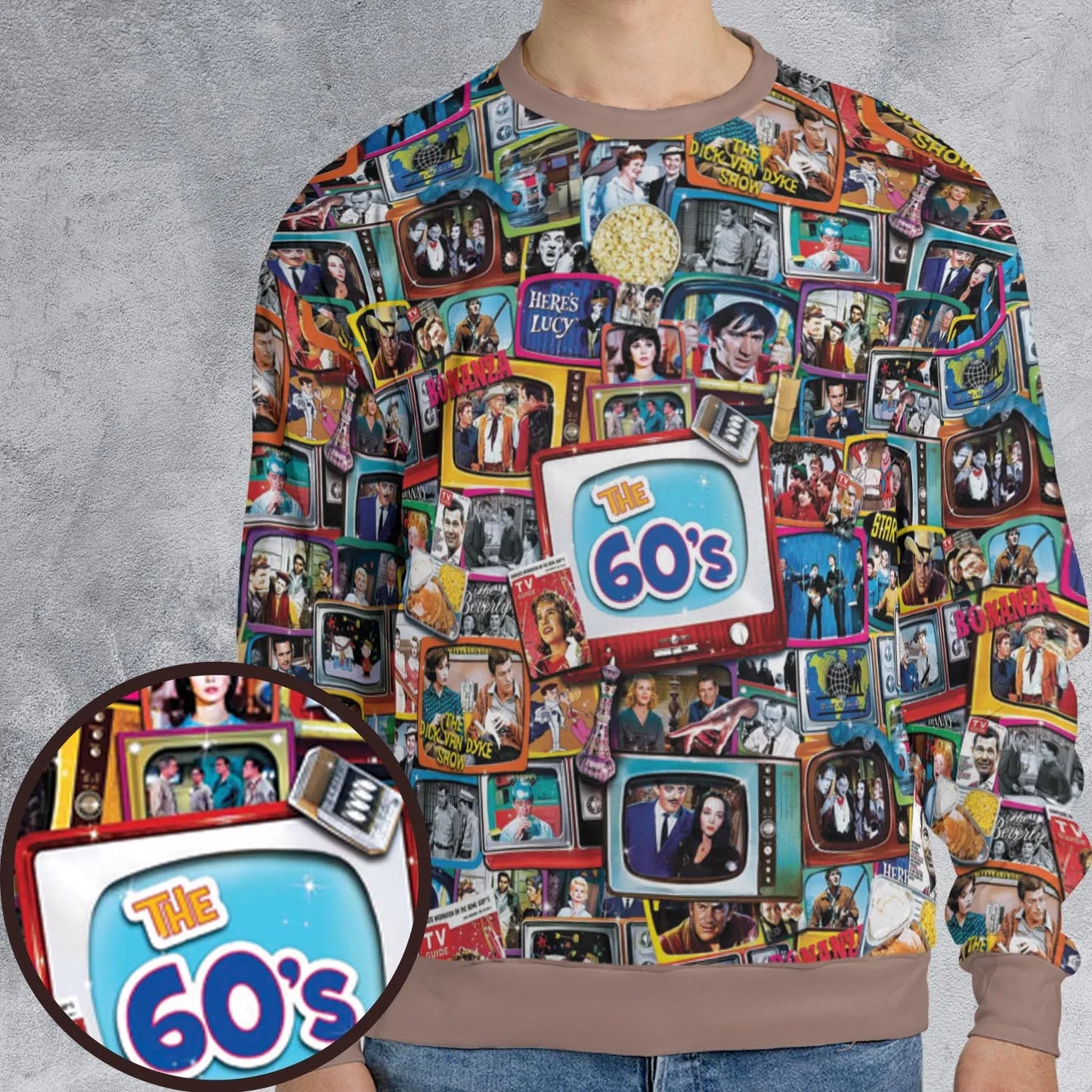 All-over Print Sweatshirt - VMKQXECZ