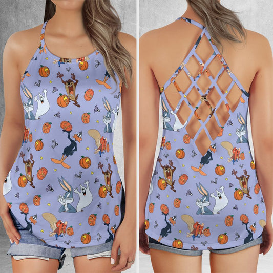 Criss Cross Tank Top - WFQ8S8V3 -  - 1