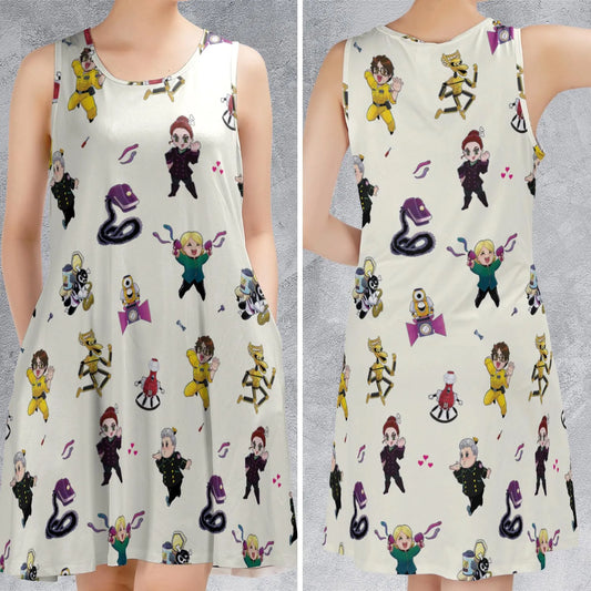 Sleeveless Dress - A6X1FLUM