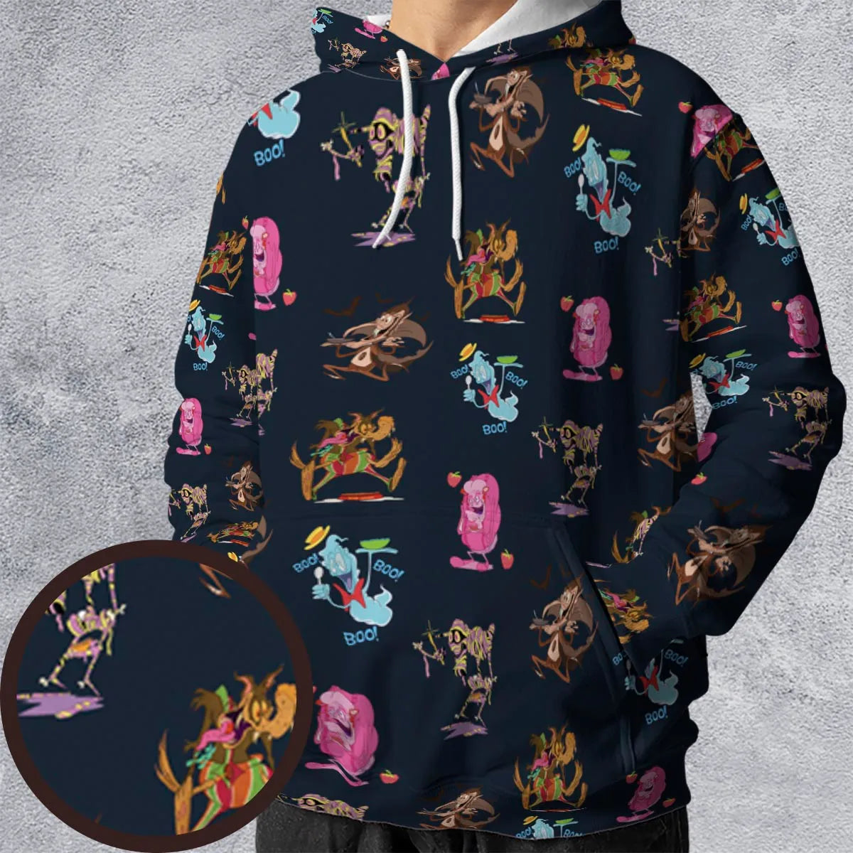 All-over Print Hoodie - SASZZMHF