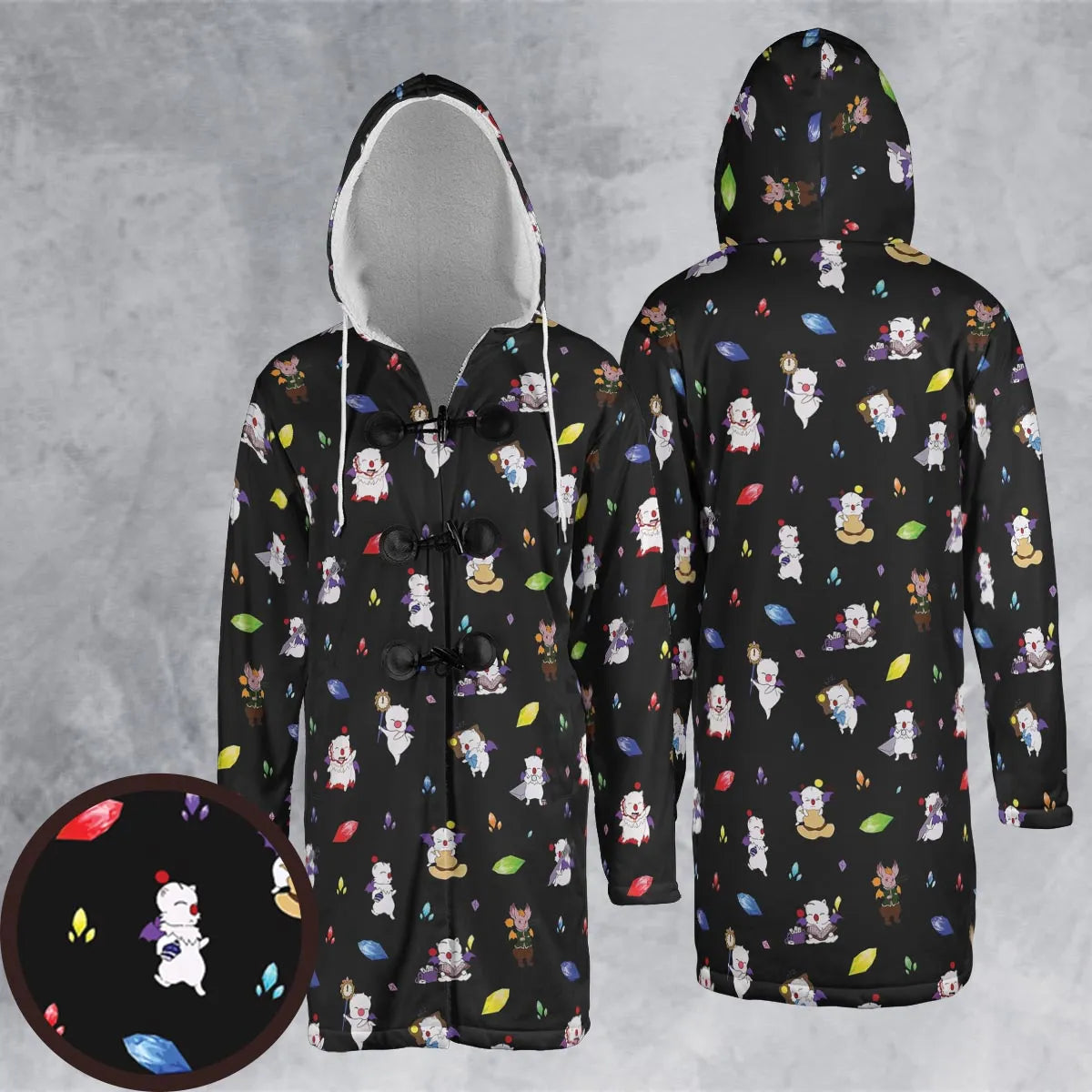 Hooded Cloak Coat - 5M6T7F73