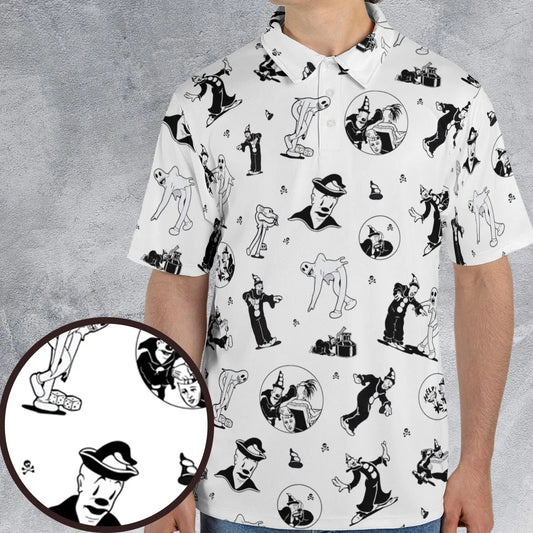 AOP Men/Women Polo Shirt - HL4SVUPQ