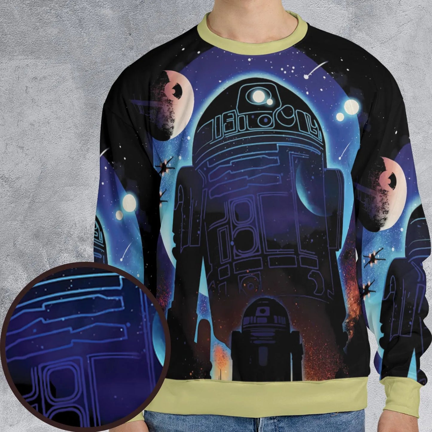 All-over Print Sweatshirt - GJH1GEGU