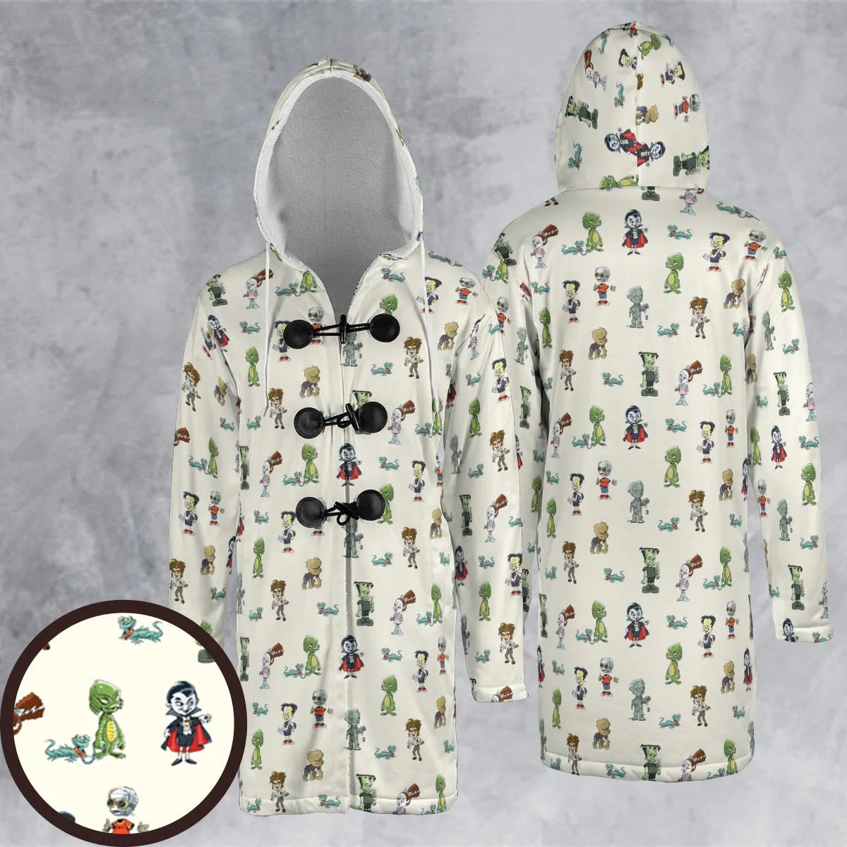 Hooded Cloak Coat - Y2JFPKA6