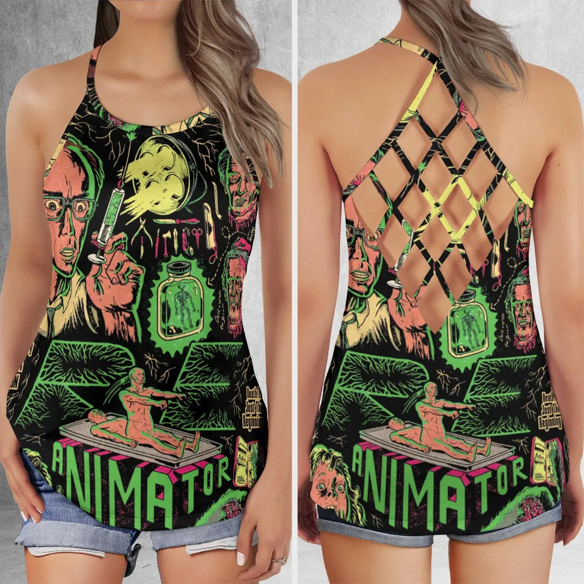 Criss Cross Tank Top - WCFP9SL2