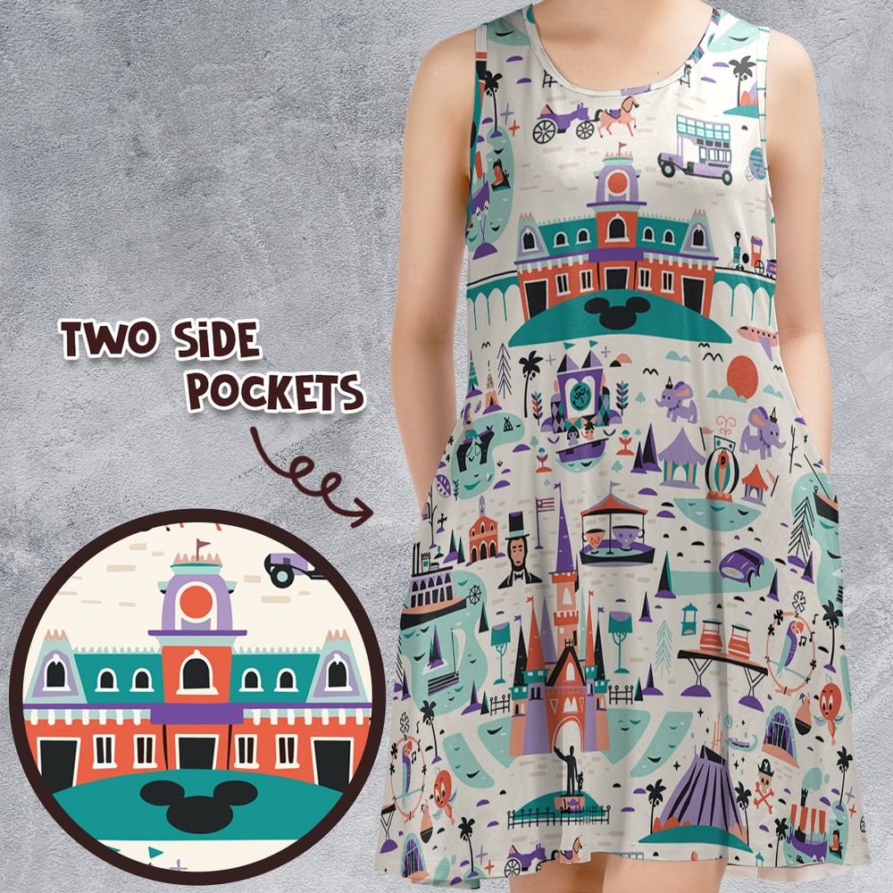 Sleeveless Dress - 3RX13CG7 -  - 1